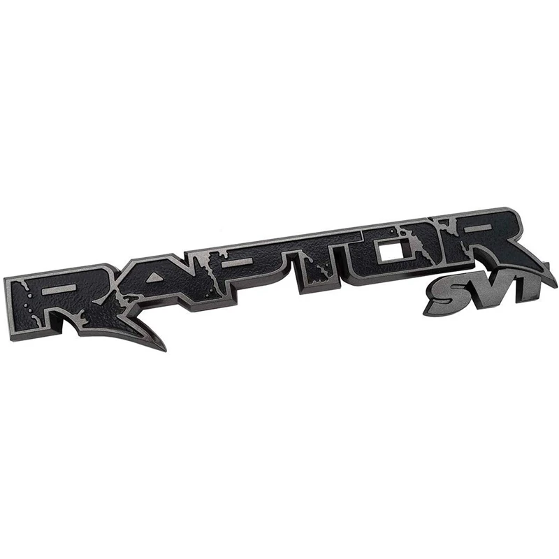 Автомобильные Задние Эмблемы для багажника Raptor SVT эмблема 3D логотип багажника Наклейка Замена наклейки для Ford F150 2009