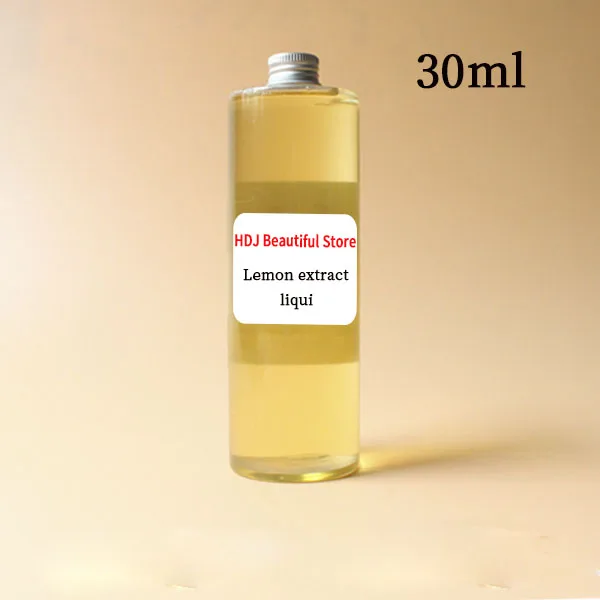 

Diy handmade soap skin care raw material Lemon extract liqui 30-100ml moisturizing 8%