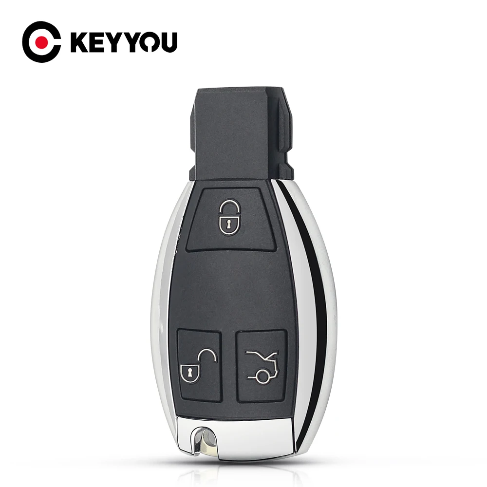 KEYYOU 3 кнопки дистанционного ключа автомобиля оболочки для Mercedes Benz смарт ключ W203