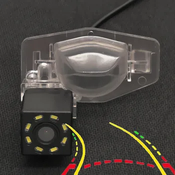 

170D Dynamic Trajectory Tracks HD Car Rear View Backup Camera For Honda CR-V CRV Odyssey Accord Fit Crosstour jazz CRZ CRX HRV