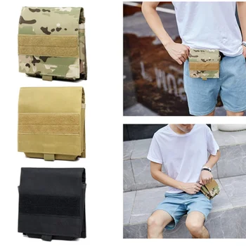 

600D Molle Magazine Storage Bag Muti-functional Tactical Pouch for Air Gun Pistol Holster Bag Hunting Accessories Pack
