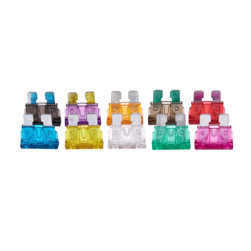 

Fashion- 100 Mechanical fuse 2A 3A 5A 7.5A 10A 15A 20A 25A 30A 35A for Voiture Moto Auto