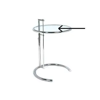 

Glass Replacement Table Eileen Gray Made in Italy Warning only the Glass