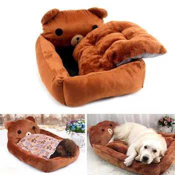 

Super Cute Cartoon Soft Bed Pet Bed Three-Layer Thick Comfortable Sofa Sunbed Bed Non-Slip Waterproof Breathable Pet Dog Bed