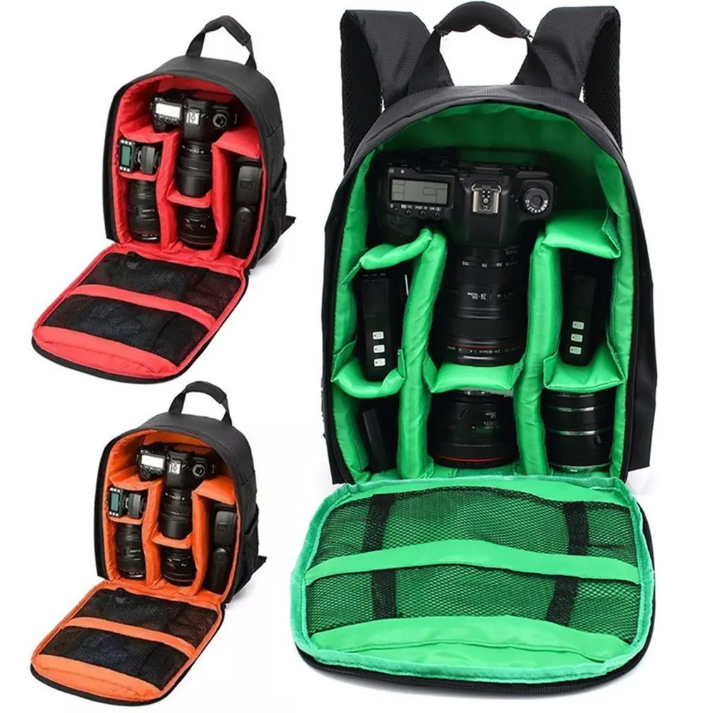 Waterproof Camera Backpack for Digital DSLR Camera Bag Outdoor Traveling Multi-functional Case for Nikon Canon SLR