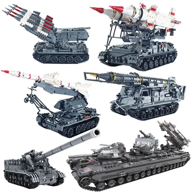 

XINGBAO Military Tank Series across the Battlefield Educational Assembled Building Blocks Toy Xb06005