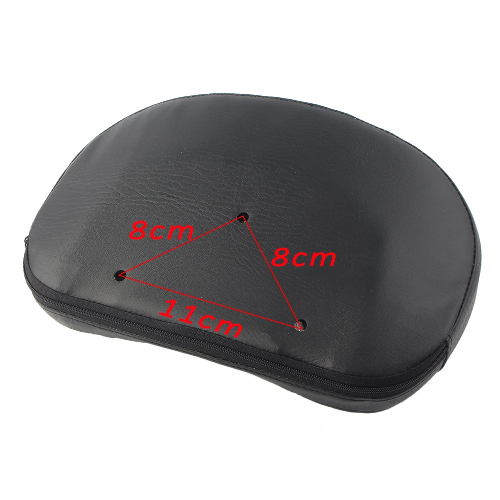 МОТОЦИКЛ Sissy бар спинки Pad для Harley Touring HD Road King Street Electra Road Glide 2009 2010 2011 2012 2013