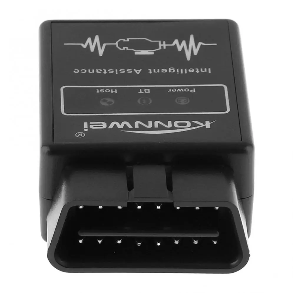 KONNWEI KW912 12 В EML327 в 1,5 OBD-II инструмент для диагностики неисправностей автомобильного двигателя Поддержка всех моделей протокола