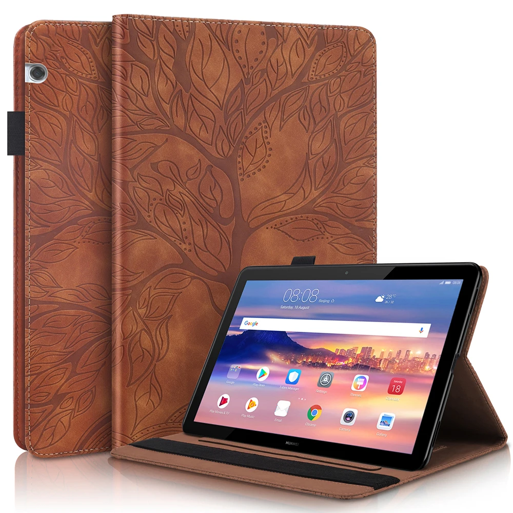Роскошный чехол-книжка из искусственной кожи для HUAWEI MediaPad T8 8 0 дюймов с