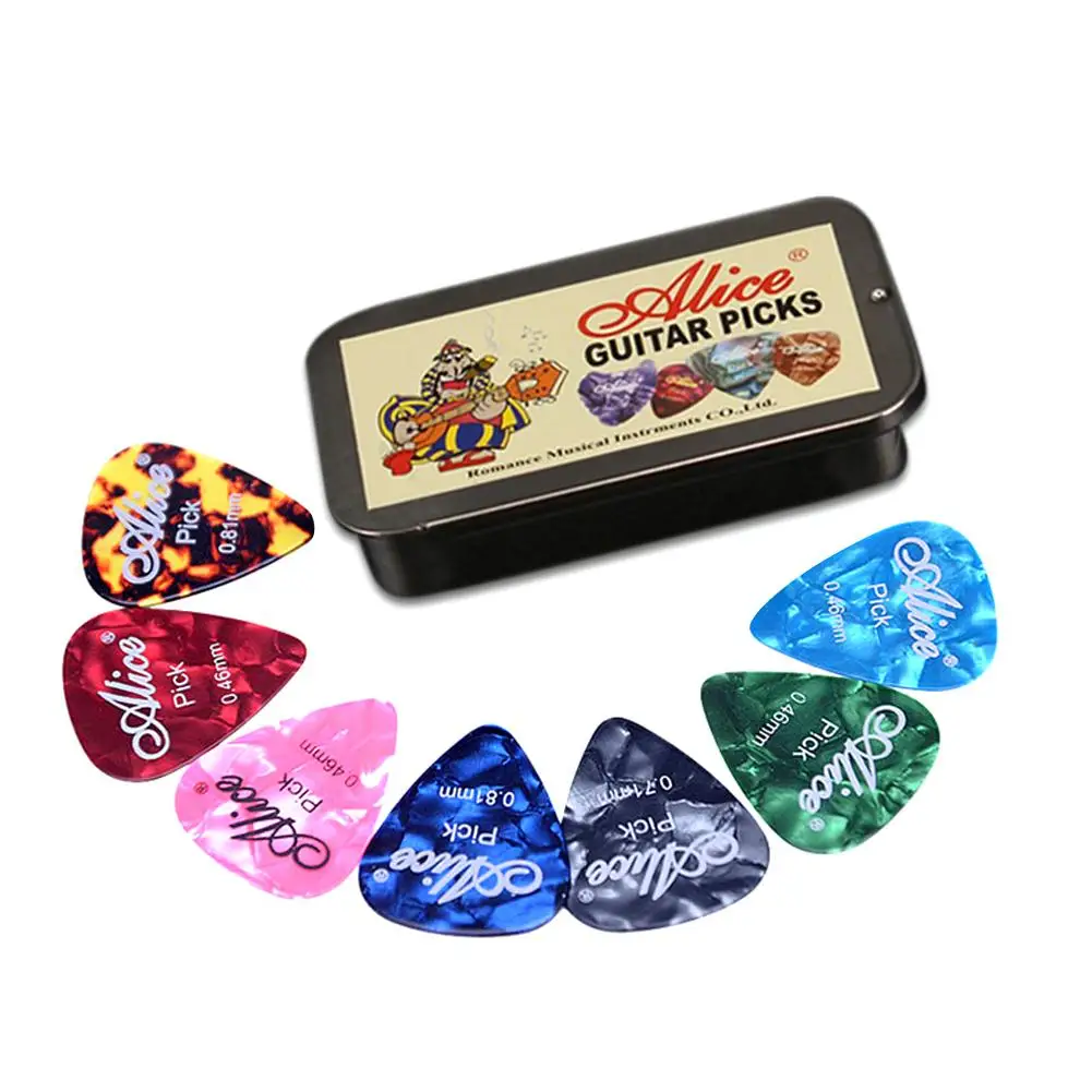 in beroep gaan Ultieme nep 24pcs Electric Guitar Pick Acoustic Music Picks Plectrum  0.58/0.71/0.81/0.96/1.20/1.50mm Thickness Guitar Accessory Iron Box -  Guitar Parts & Accessories - AliExpress