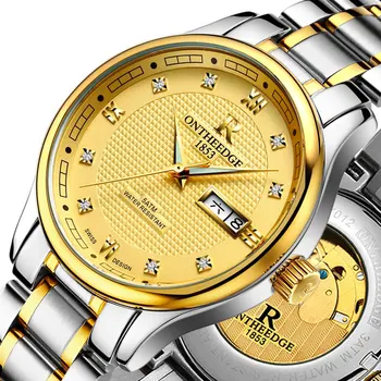 

Business reloj mecanico hombre waterproof hollow automatic mechanical watch men stainless steel montre homme watches 2020 luxury