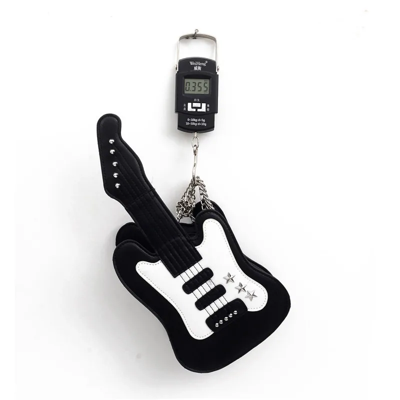 Women's Shoulder Bag Mini Guitar Shape Crossbody Bag Women Cute Messenger Bag 2022 New Creative Personality Pu Bag 6