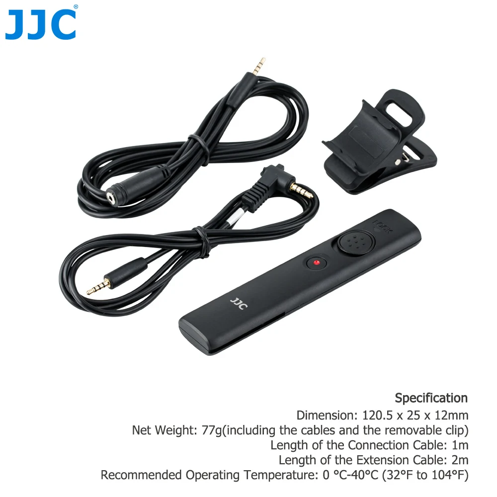 Jjc control remoto inalámbrico ES-628P1 Para Panasonic FZ200 GH4 GH5 FZ2000 GX8 G9 