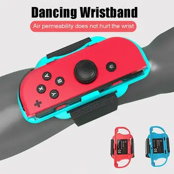 

1 Pair Adjustable Elastic Dance Wrist Band Strap Wristband For Nintend Switch Just Dance 2020 for Joy-Con Controller Armband