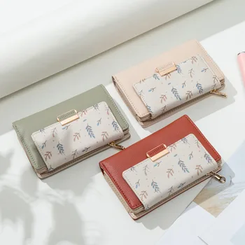 

2019 New Zipper Medium Long Multifunctional Wallet for Women