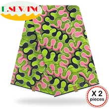 Анкара африканская восковая печатная ткань 12 ярдов Хлопок Воск Гана воск нигерийский стиль для шитья африканские платья одежда 111812