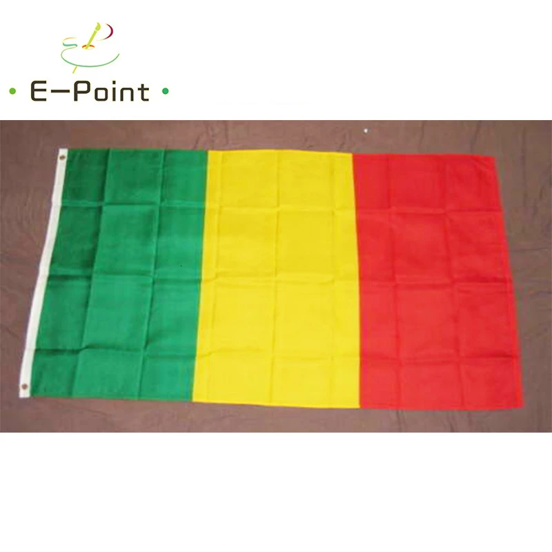 Мали Национальный государственный флаг 2ft* 3ft(60*90 см) 3ft* 5ft(90*150 см) Размеры рождественские украшения для дома баннер, флаг