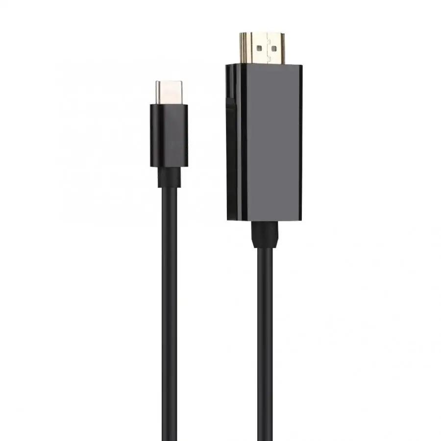 2 м портативный адаптер типа C к HDMI 4K конвертер передачи данных для док-станции USB C