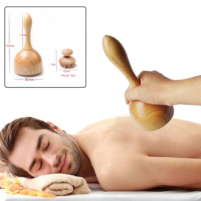 

2pcs Vietnam Rosewood/fragrant wood back Massage tool Body massager GuaSha Scrape Therapy Promote blood circulation health care