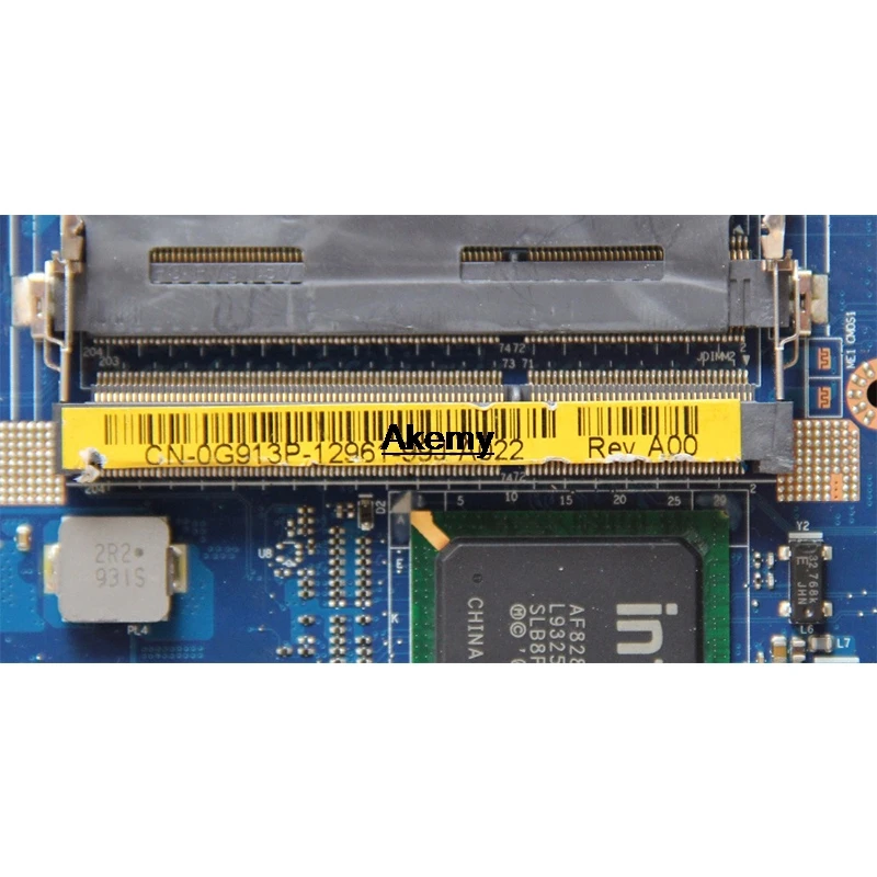 Материнская плата для ноутбука dell inspiron 1745 LA 5152P CN 0G913P G913P GM45 DDR3 интегрированная