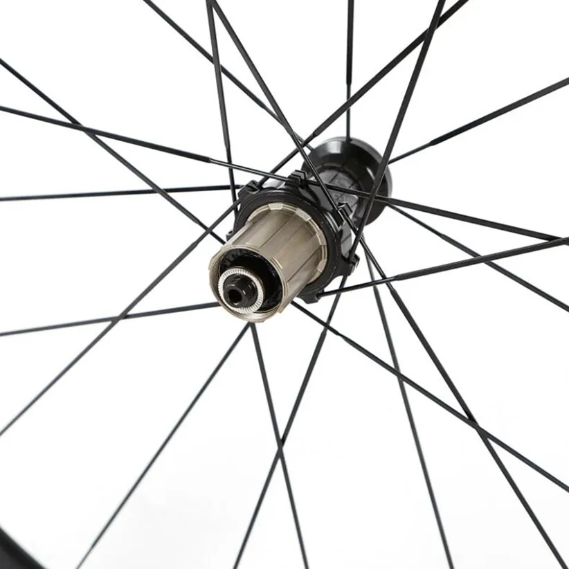 C6.0 700C Road Bike Bicycle Super-light Aluminum Alloy 4 PeiLin Sealed Bearing Wheelset Flat Spokes Racing Rims 40mm Wheel Set