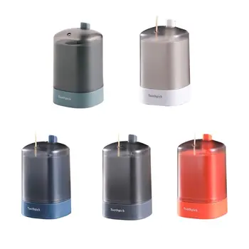 

Automatic Push-type Toothpick Holder Box Detachable Tooth Picks Storage Dispenser for Home Restaurant Kitchen Supplies