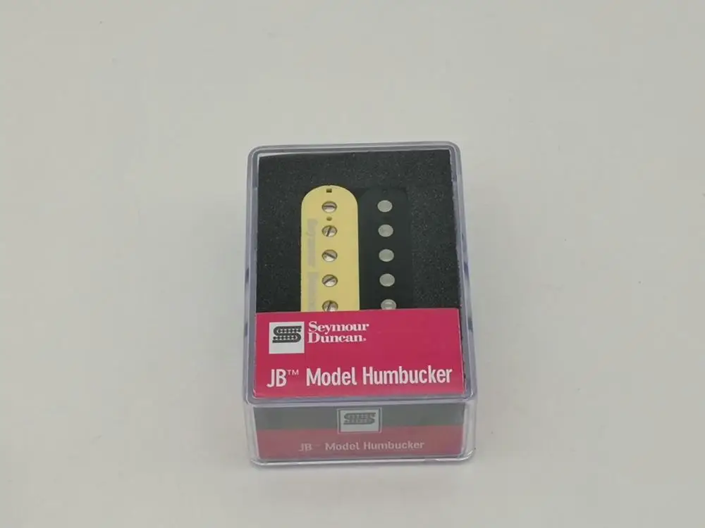 Seymour Duncan SH2n Jazz и SH4 JB 4C хамбакер пикапы для гитары Комплект Зебра/черный с упаковкой - Цвет: SH-4 Zebra Pieces