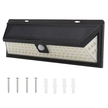 

Solar Powered 86LED Security Wall Light PIR Motion Sensor Outdoor Lamp For Patio Garden Fence Yard Pathway