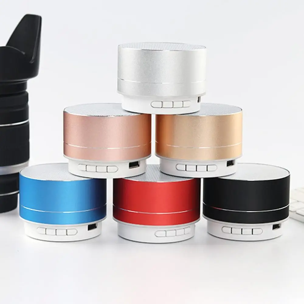 Металлический беспроводной динамик мобильный компьютер сабвуфер мини Cannon беспроводная карта беспроводной динамик сабвуфер