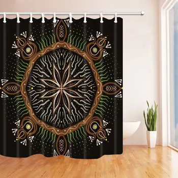 

Creative Dream Catcher Painitng Shower Curtains, Polyester Fabric Waterproof Bath Curtain, 71X71 in, Shower Curtain Hooks