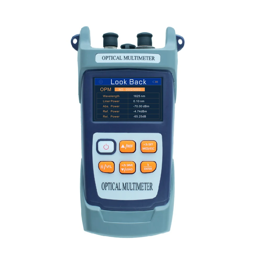 Fiber Optic Power Meter for both SM and MM Fibers