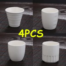 Новое поступление, 4 шт, белые керамические чайные чашки, 150 мл, 160 мл, чашка для питья, латте, кофейные кружки, чашки для молока, в японском стиле, посуда для напитков