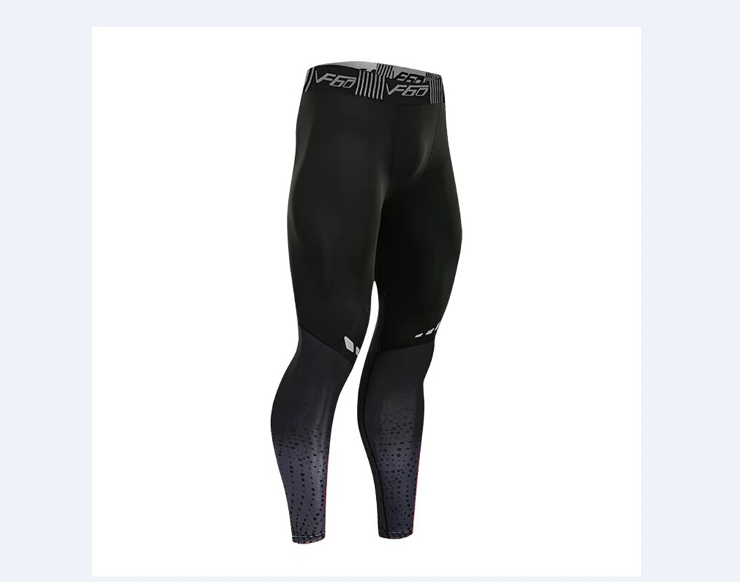 Горячая Распродажа Однотонная юбка с высокой талией облегающие Для мужчин спорт Спортивные Компрессионные Термальность нижнее бельё трико длинные брюки для фитнеса - Цвет: Серый