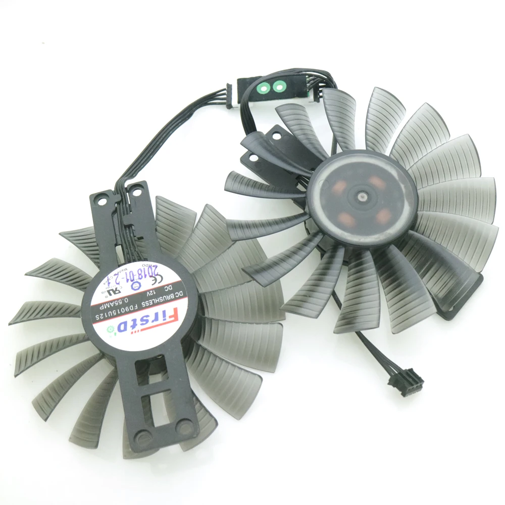 Ventilador de Vídeo para Gainward Ventilador de Refrigeração Original Geforce Gtx 1060 Phoenix Placa Gráfica Fd9015u12s Dc12v 0.55a 88mm - Imagem 5