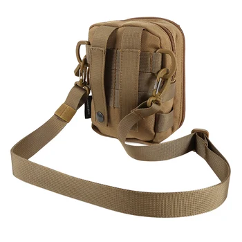 

Tactical Military Hunting Small Utility Pouch Pack Army Molle Cover Scheme Field Sundries Bags Outdoor Sport Mess Briefcase New