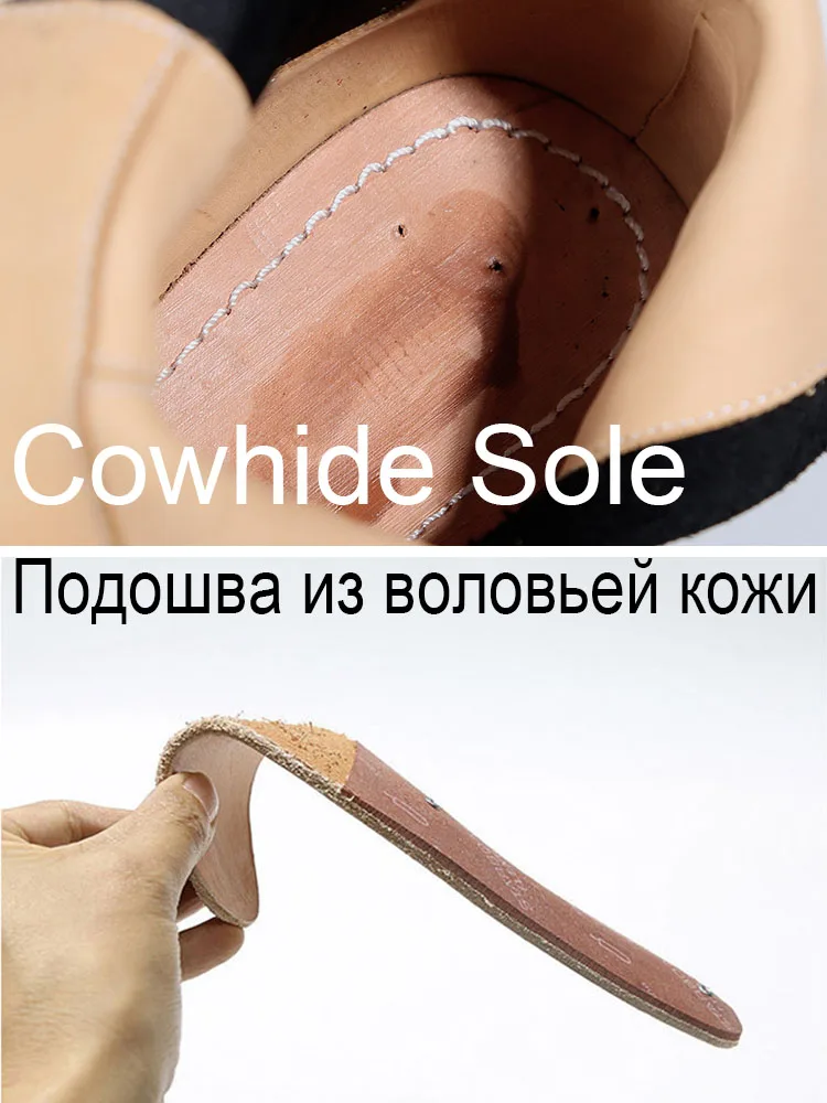 MORDOAN Genuine Cow Leather Chelsea Short Boots Women's Flat Ankle Boots Ladies Brogue Retro Brock Women's Shoes