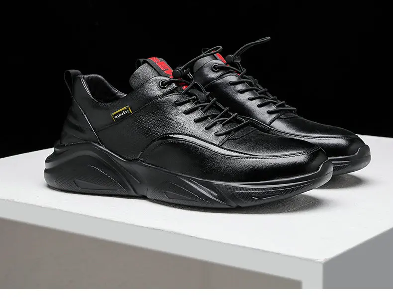 Модная мужская повседневная обувь на плоской подошве; мокасины; homme; обувь; zapatillas Hombre; кроссовки из натуральной кожи; A54-35