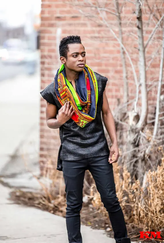 BRW Новинка осени классический шарф с принтом Анкары повязка на голову для мужчин