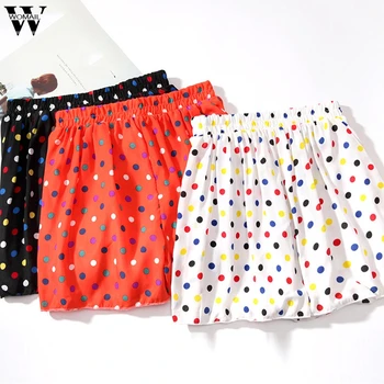 

Womail womens shorts Loose summer short femme sexy Dot Print Rope Tie Shorts Sport Trousers shorts feminino spodenki sport Beach