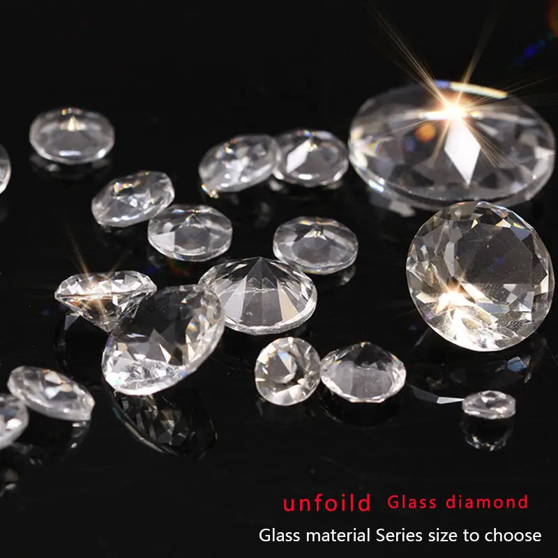 12pcs 25mm Sew On round foiled rhinestone glass cabochons crystal dress making