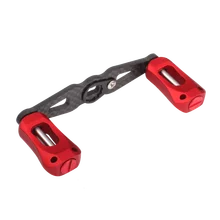 KAWA Рыболовная катушка ручка из углеродного волокна ручка с ручкой катушка рокер аксессуар размер отверстия 7x4 и 8X5 мм костюм для Abu Daiwa Shimano