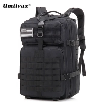 

45L 3P Military Bag Army Tactical Outdoor Camping Men's Military Tactical Backpack Oxford for Cycling Hiking Sports Climbing Bag