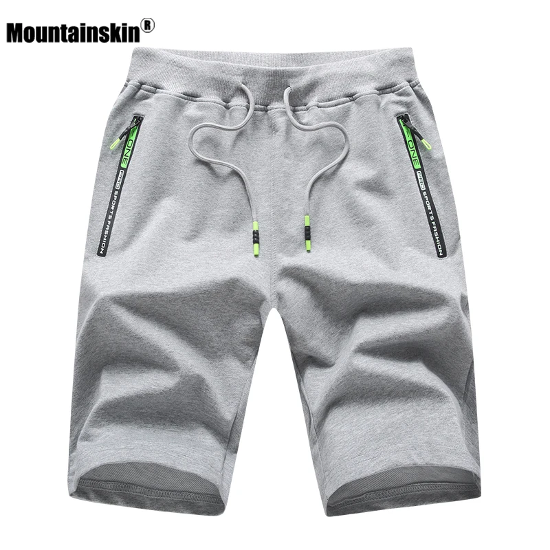 Шорты Mountainskin мужские повседневные хлопок модные брендовые штаны для