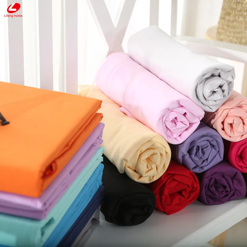 

home bedding 3pcs/set bed sheet set 100% cotton bed sheet +2pcs pillowcase solid hotel bedding white black bed cover bedding set