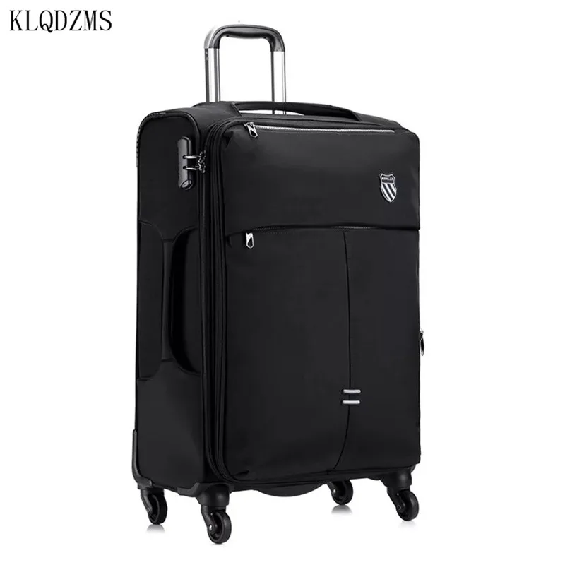 KLQDZMS 20"24"inch Rolling Luggage Spinner 28 inch High capacity Password Trolley Men Business Suitcase Wheels