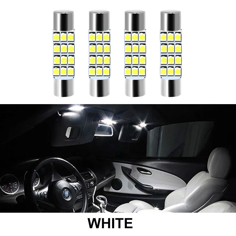 Aazon.co: 1797 41 42 1.65in 211-2 569 578 LED Bulb Doe Light War White 3030 SD for Cars