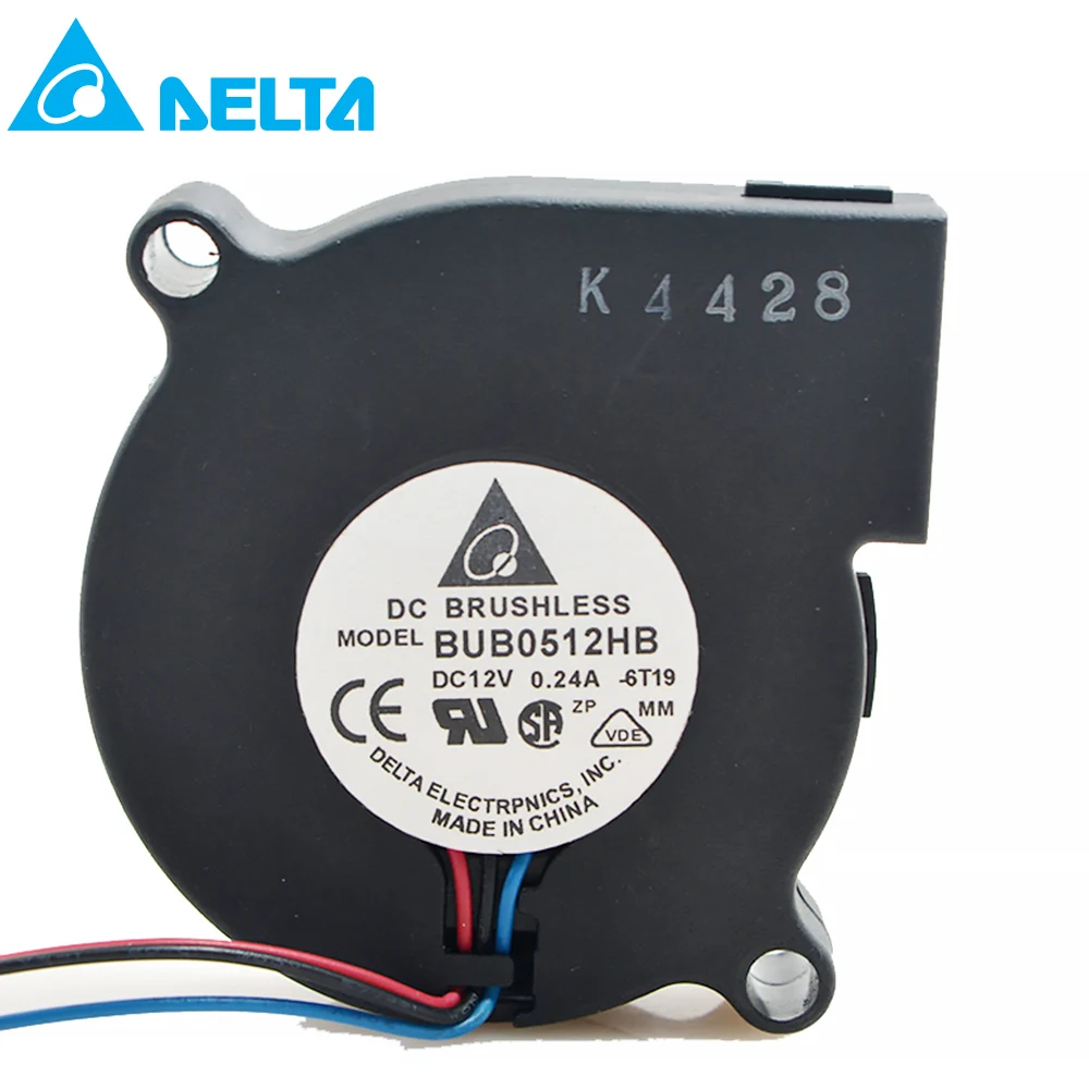 Новинка для delta BUB0512HB 5 см 5015 вентилятор Центробежная турбина охлаждающий 12 В