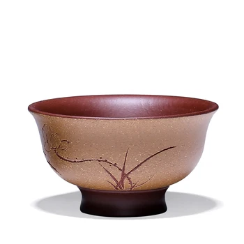 

Ancient Yue Tang Yixing Yixing Sip Tea Cup Of Tea Lotus Teacup Big Mouth Small Cup Teacup Two-tone Master Cup