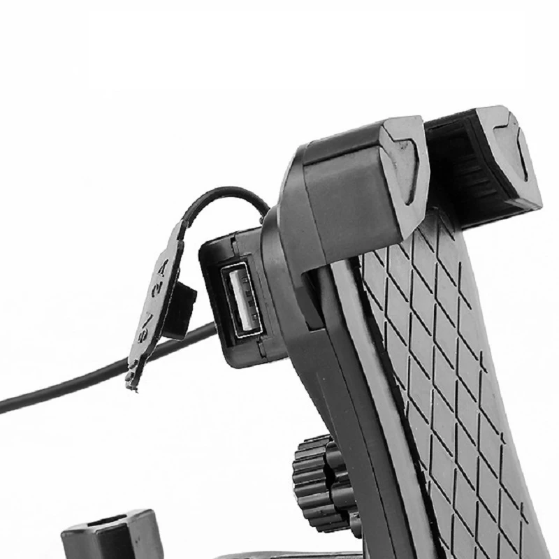 Держатель кронштейна для руля велосипеда байка мотоцикла Мото рукоятка Usb