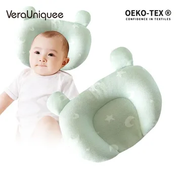 

VeraUniquee 1Pcs Baby Newborn Muslinlife Pillows Infant Toddler Head Pillow Support Baby Pillow High Quality Dropship